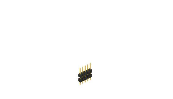 Fischer Elektronik 10056444 Listwa kołkowa, męska, standardowa 10 szt.