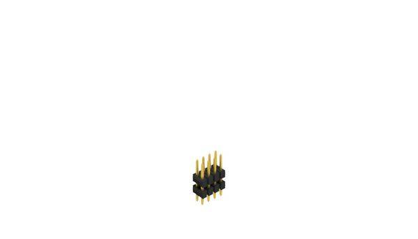 Fischer Elektronik 10057047 Listwa kołkowa, męska, standardowa 10 szt.