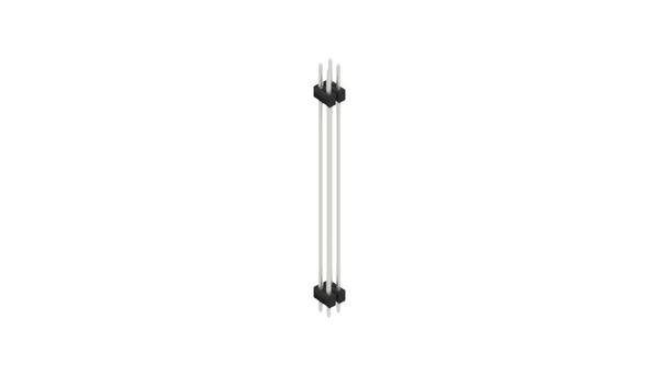 Fischer Elektronik 10057764 Listwa kołkowa, męska, standardowa 10 szt.-0