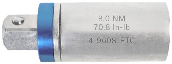 Adapter momentu BERNSTEIN Tools for Electronics 4-9608-ETC, 3/8" (10 mm), 8.0 - 8.0 Nm