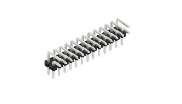 Fischer Elektronik SLLP404126Z Listwa kołkowa, męska, standardowa 10 szt.-0