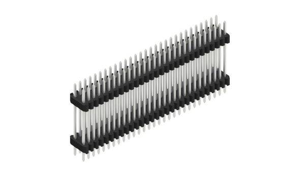 Fischer Elektronik SLVW811758Z Listwa kołkowa, męska, standardowa 10 szt.-0