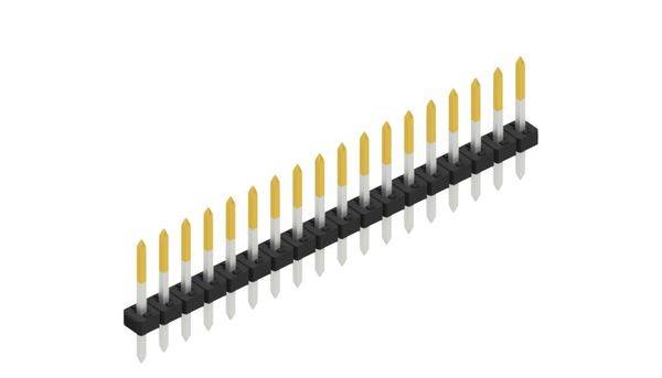 Fischer Elektronik SLY110418S Listwa kołkowa, męska, standardowa 10 szt.-0