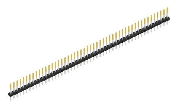 Fischer Elektronik 10062202 Listwa kołkowa, męska, standardowa 10 szt.-0