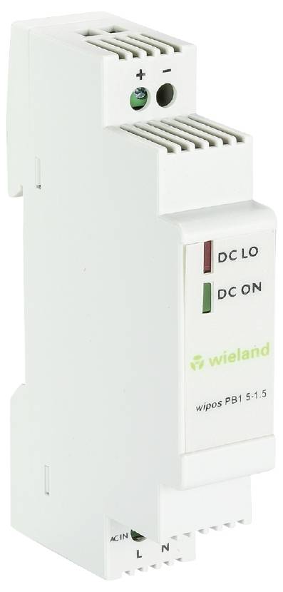 Блок живлення Wieland Electric 81.000.6321.0 5 В 1,5 А 7,5 Вт Комплектація 1 шт.