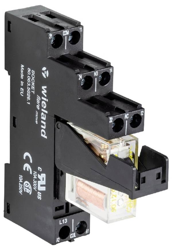 Wieland Electric SNE 1 DC 24V R1.188.3950.0 Moduł rozszerzający Ilość wyjśc przekaźnikowych: 2