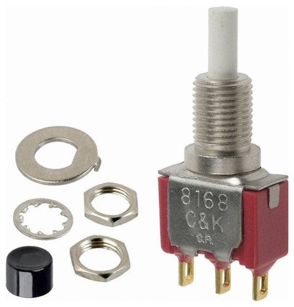 <br> C & K Switches<br> 8168SHZGE2<br> Pushbuttons 8060 Series<br> Przycisk<br> 28 V/DC<br> <br> 1 x wł/(wł)<br> <br> <br> <br> <br> 1 szt.<br> towar pakowany luzem<br>