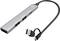 Hub USB-C z dwoma portami USB 3.0, jednym portem USB 2.0, jednym portem USB-C oraz portem HDMI. Idealny do rozbudowy laptopów.