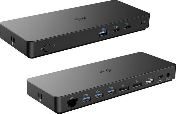 Stacja dokująca USB-C® i-tec I-TEC USB-C Triple 4K DS Gen2 PD 100W