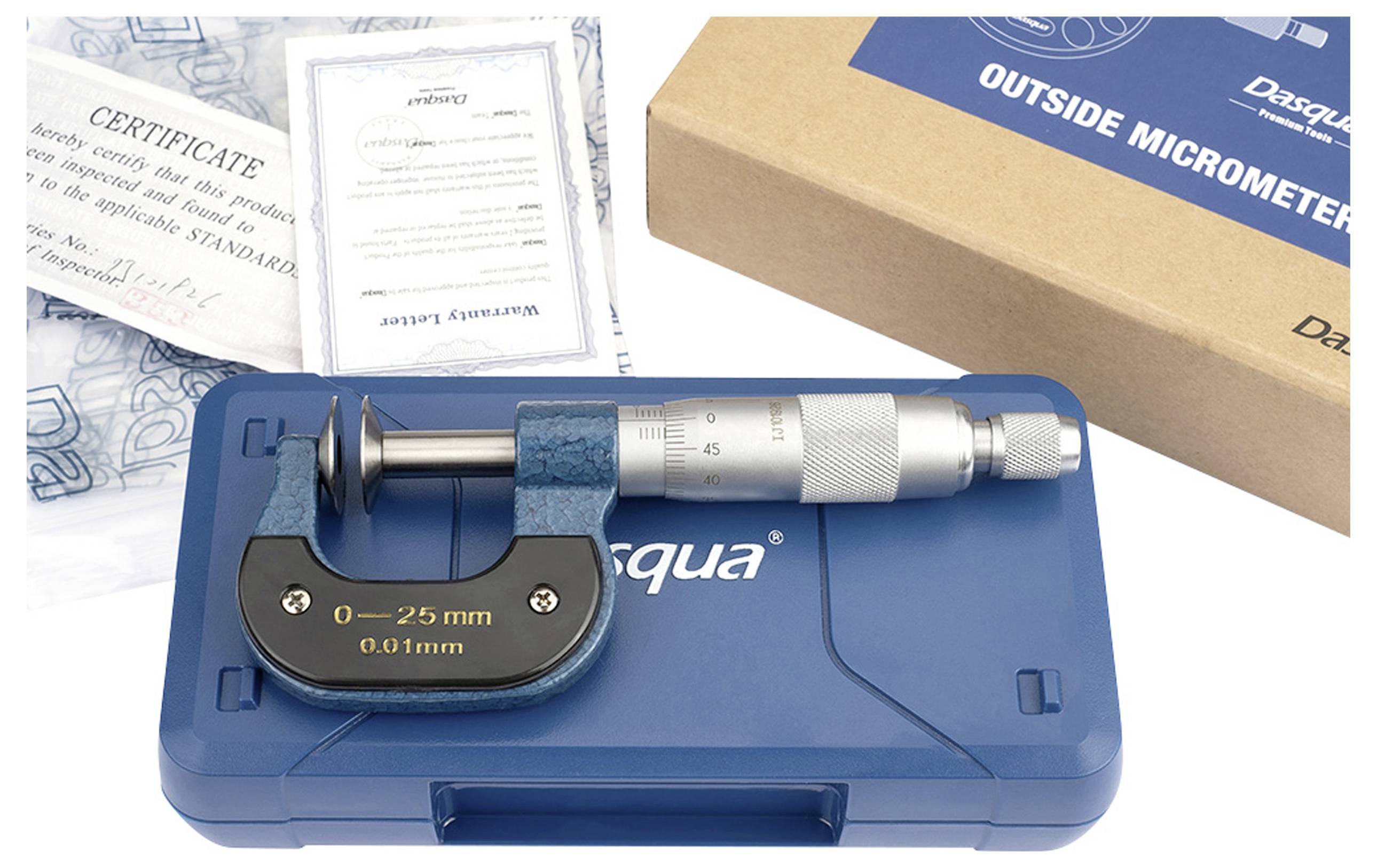 Мікрометр-циферблат Dasqua 4111-8102 0 - 25 мм