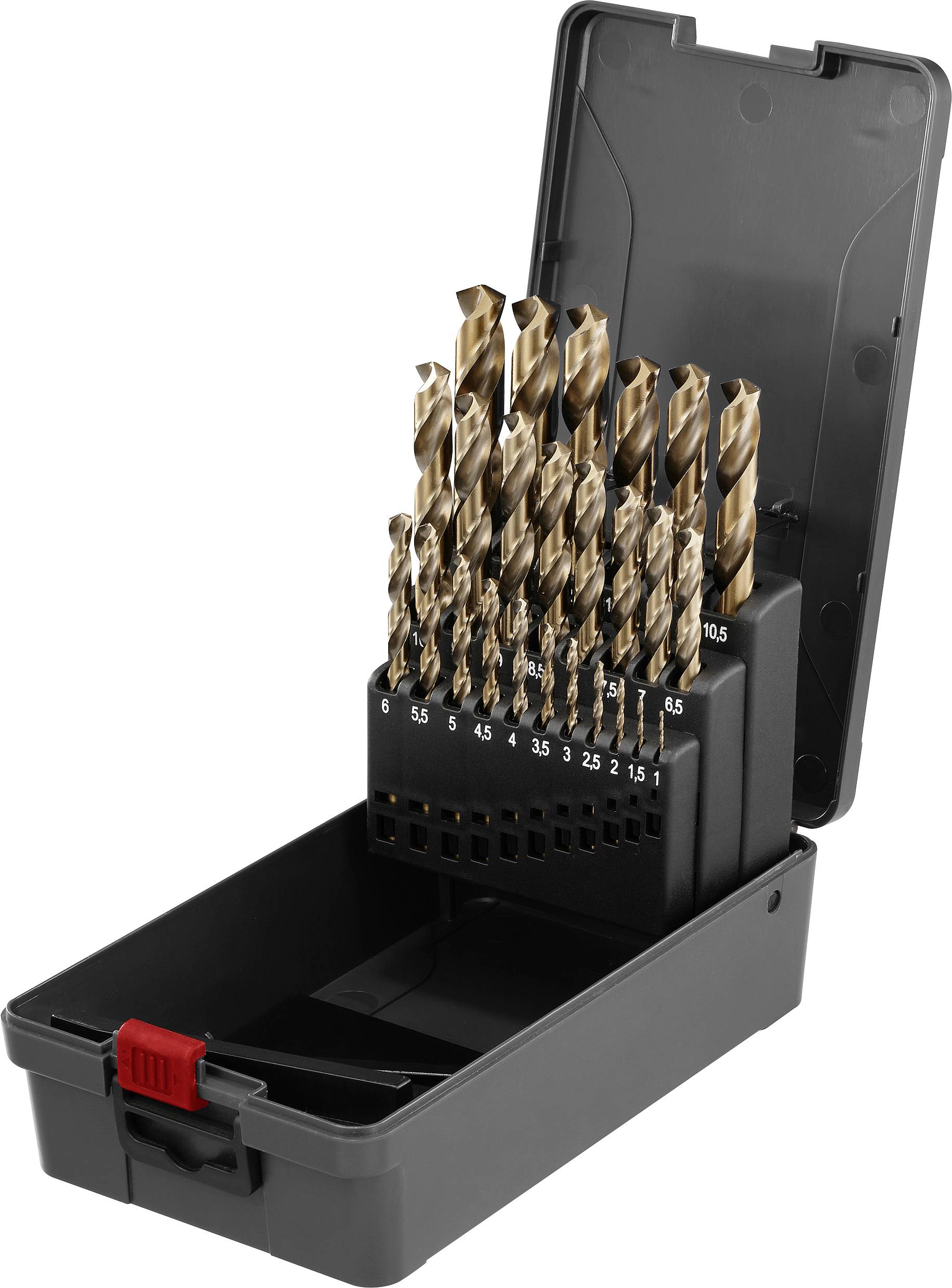 Набір спіральних свердел TOOLCRAFT TO-9913152 по металу, 1 комплект