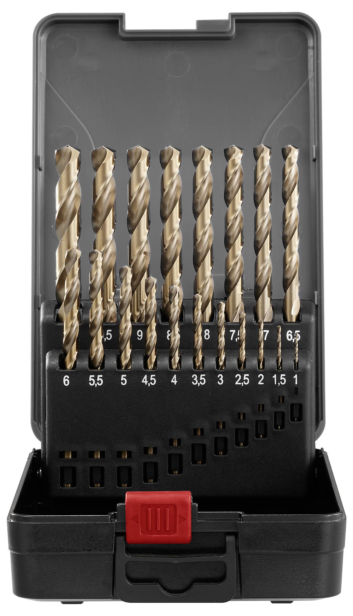 Набір свердел по металу TOOLCRAFT TO-9913155, 1 комплект