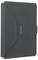 Etui ochronne do tabletu, ciemnoszare, z napisem 'Targus' na przedniej stronie, zamknięte, o minimalistycznym designie.