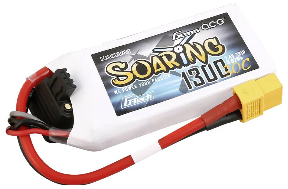 Акумуляторний блок (LiPo) 7,4 В 1300 мАг 30 C Gens ace Blok XT60