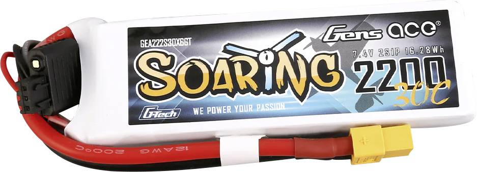 Акумуляторний блок (LiPo) 7,4 В 2200 мАг 30 C Gens ace Blok XT60