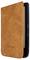 Brązowe skórzane etui na czytnik e-booków z napisem 'PocketBook'.