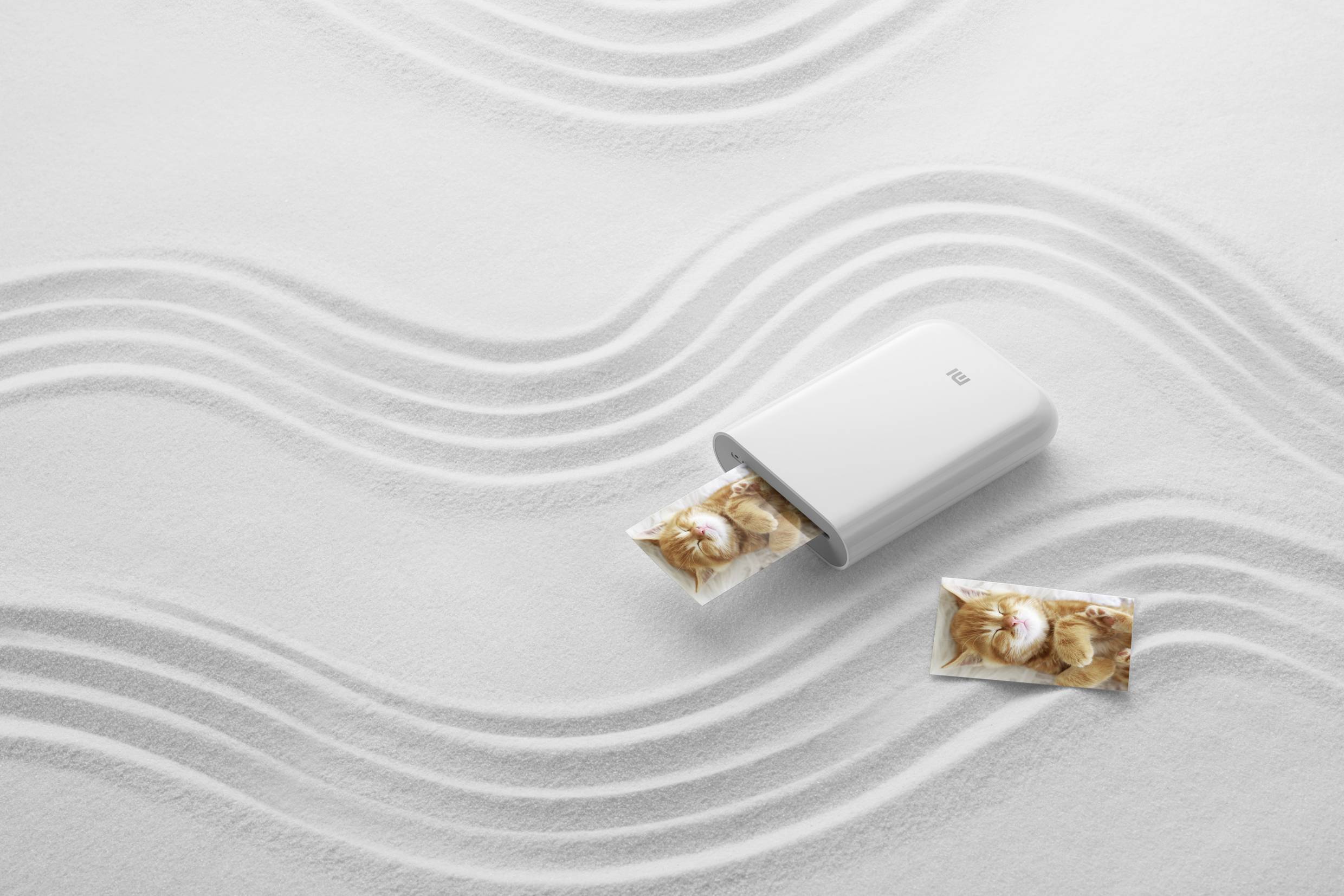 Xiaomi TEJ4019GL Zero Ink 26658 Papier fotograficzny 50 x 76 mm 287 g/m² 1 szt. samoprzylepny, połysk-1