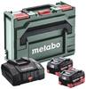 Metabo 685303000 Basic-Set 2x LiHD 8 Ah + ASC 290 + metaBOX 145 Ładowarka i akumulator do elektronarzędzi 18 V 8 Ah LiHD