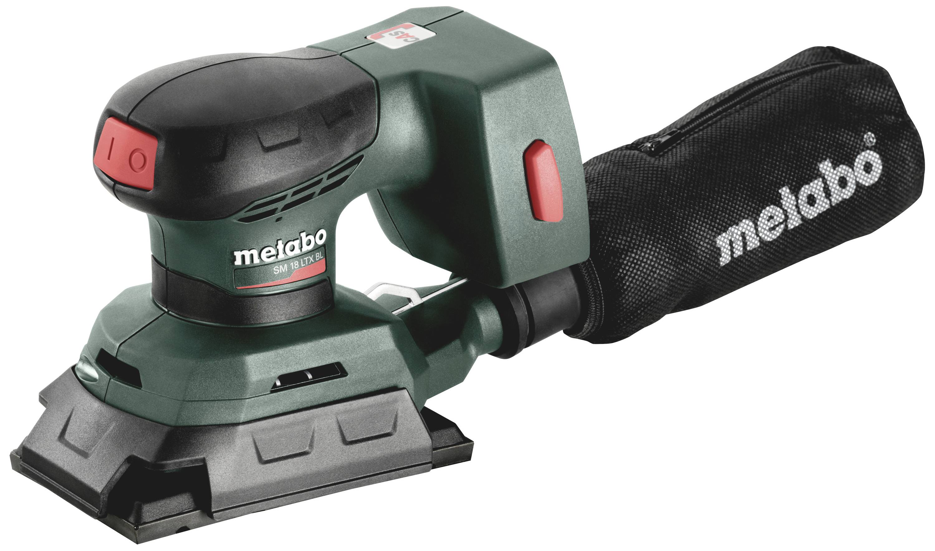 Metabo SM 18 LTX BL 602089840 Безщіткова багатофункціональна шліфувальна машина, вкл. кейс, без акумулятора, без зарядного пристро