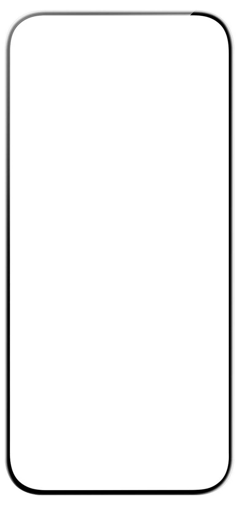 Prostokątny, biały obszar z zaokrąglonym czarnym obramowaniem.