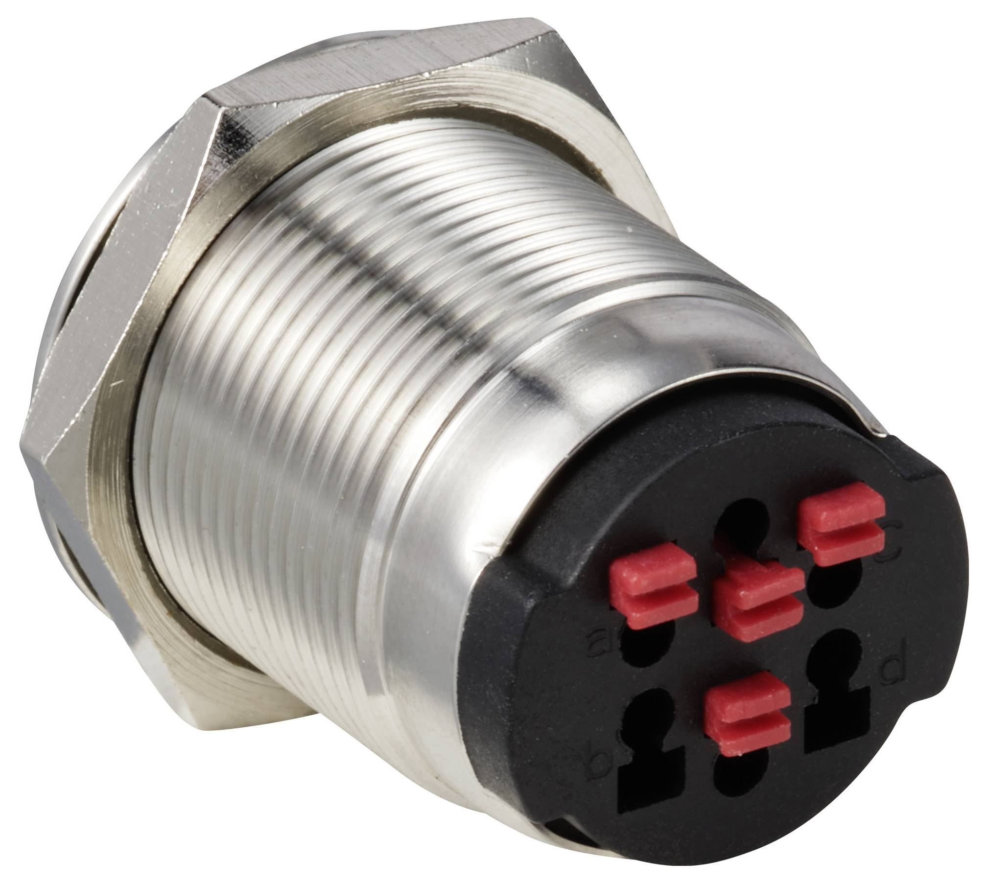 Кнопка TRU COMPONENTS TC-13224200 ONPOW6319F-10E/Q/Y/12V/S, 19 мм, 36 В постоянного/переменного тока, 2 А, 1 шт.