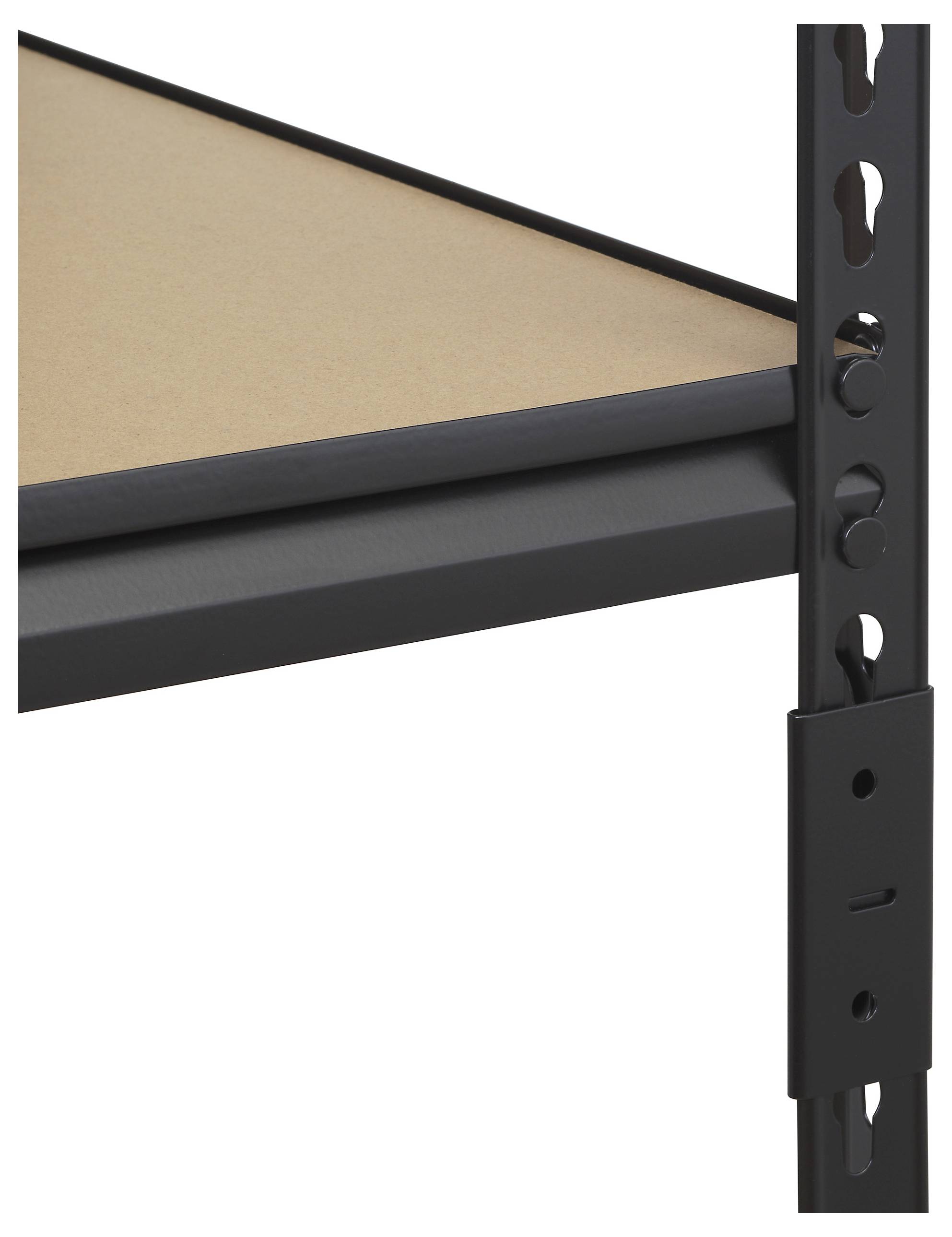 Посилена полиця для майстерні TOOLCRAFT, TO-9919458, метал, ДВП, максимальне навантаження: 600 кг