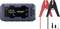 Cyfrowa ładowarka z wyświetlaczem '100%' i zaciskami kablowymi. Odpowiednia do akumulatorów samochodowych, wyświetla stan naładowania i napięcie.