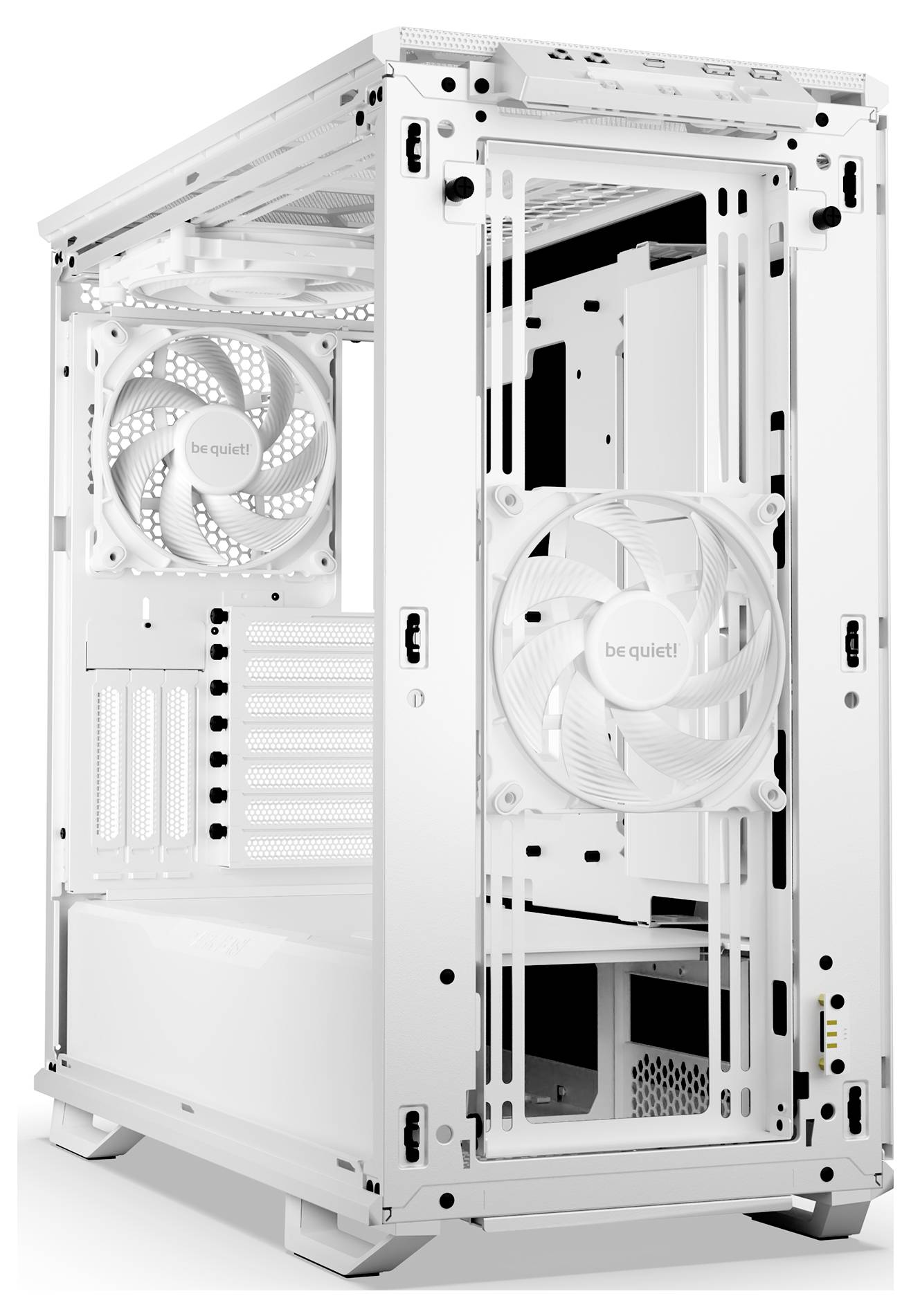 Корпус для комп'ютера BeQuiet DARK BASE 701 White Midi Tower, білий, з 3 вентиляторами, з вікном
