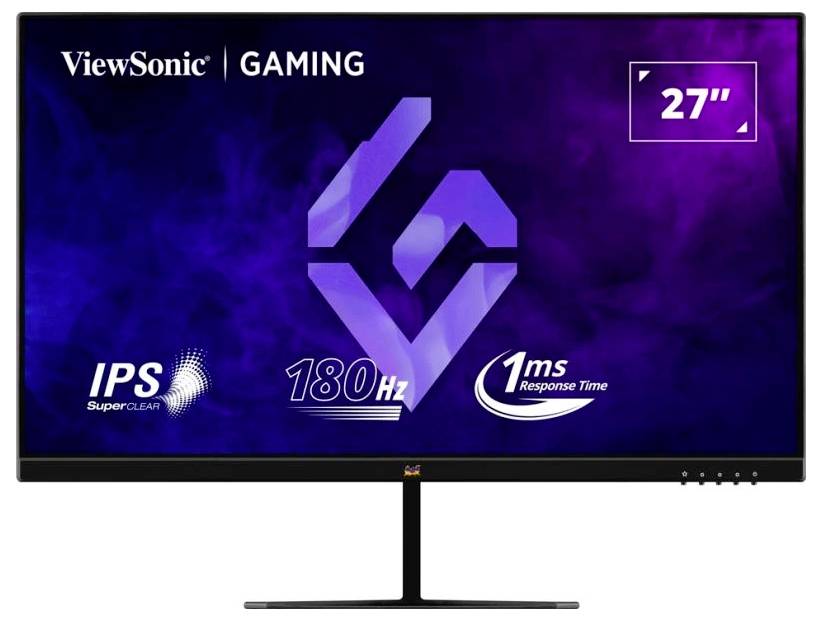 Монітор Viewsonic VX2779J-HD-PRO EEK E (A - G) 68,6 см (27 дюймів) 1920 x 1080 пікселів 16:9 1 мс HDMI, DisplayPort, лінійний ауді
