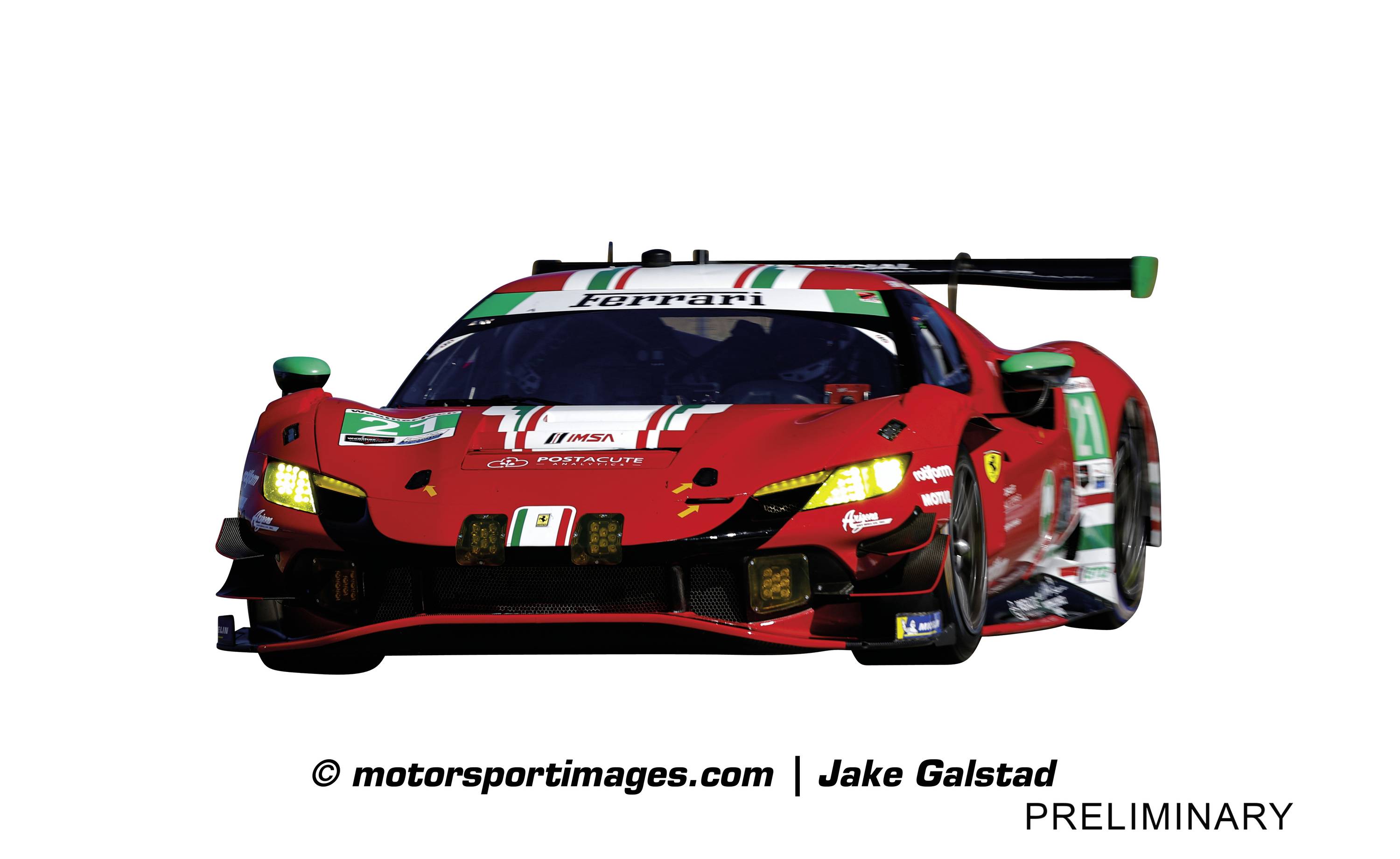 Carrera 20023965 DIGITAL 124 Ferrari 296 GT3 автомобіль