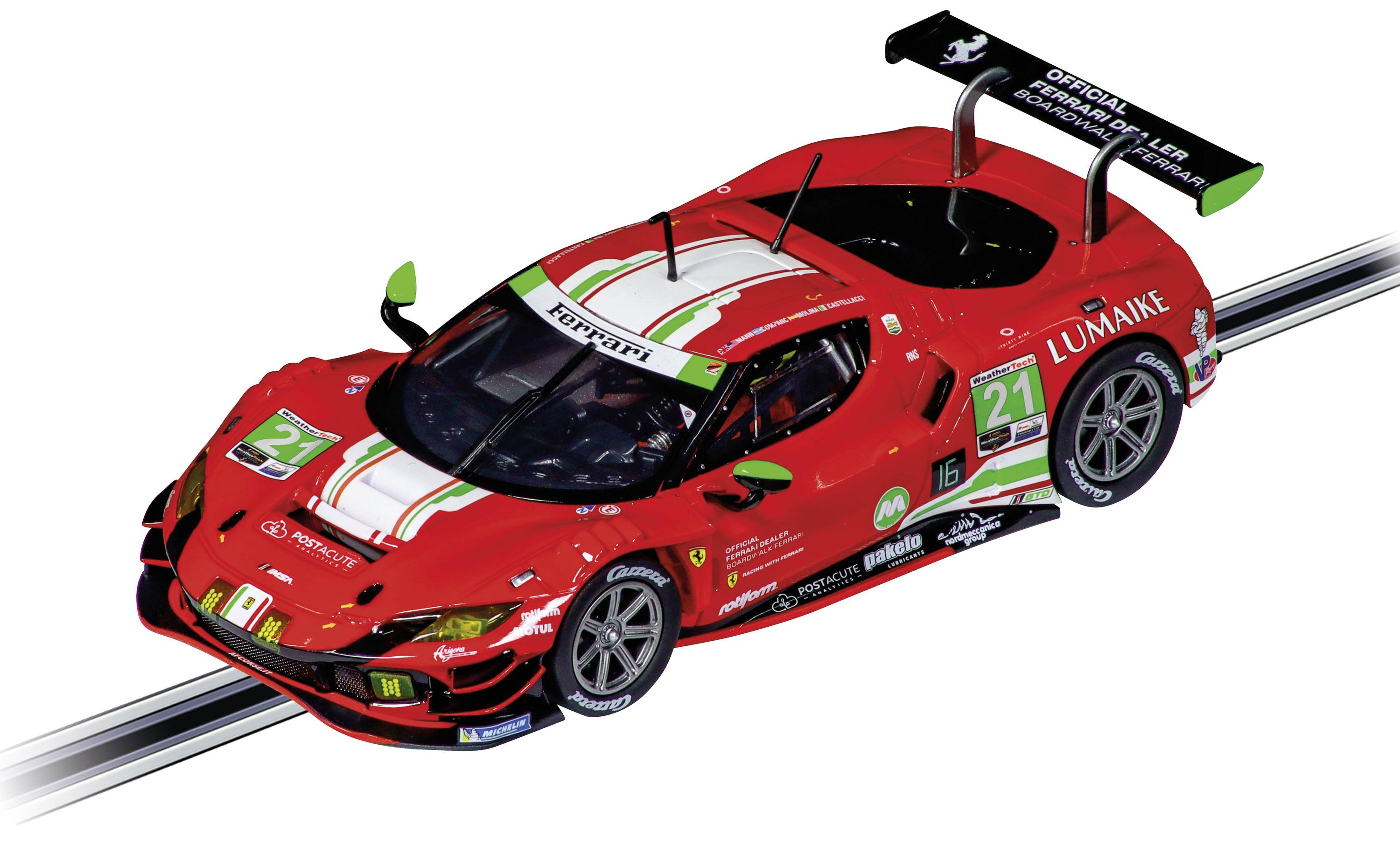 Carrera 20032001 DIGITAL 132 Ferrari 296 GT3 автомобіль 