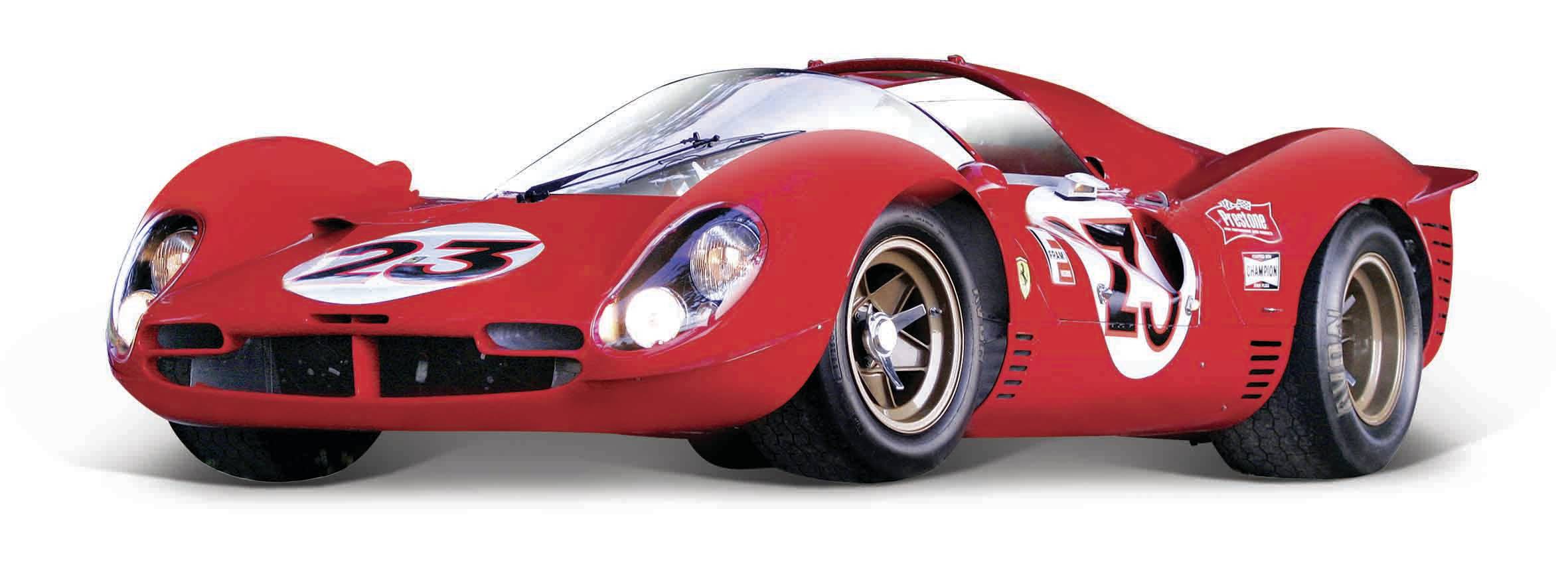 Модель Bburago Ferrari Race 330 P4 Daytona '67