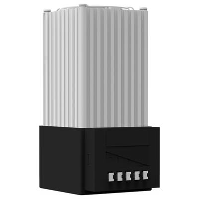 Kwadratowe urządzenie elektroniczne z żebrowanym metalowym radiatorem na górze i czarną plastikową podstawą na dole, stosowane do zasilania lub sterowania w zastosowaniach technicznych.
