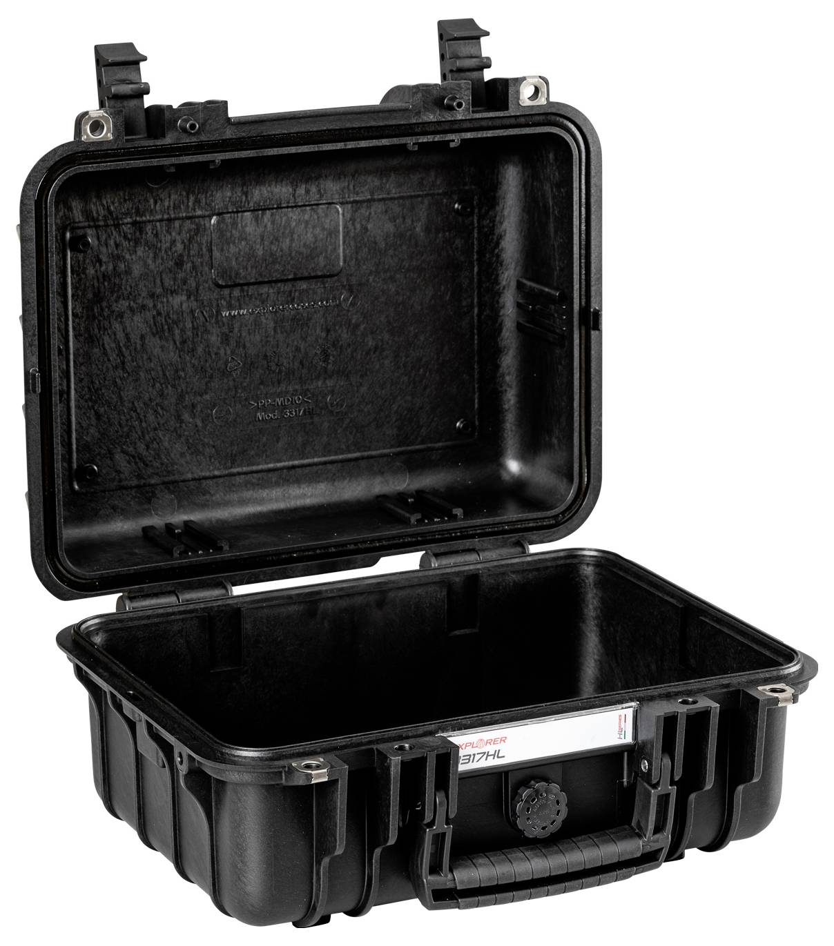 Чемодан Explorer Cases 3317HL.B E для путешествий, (Ш x В x Г) 33 x 24 x 17 см, черный