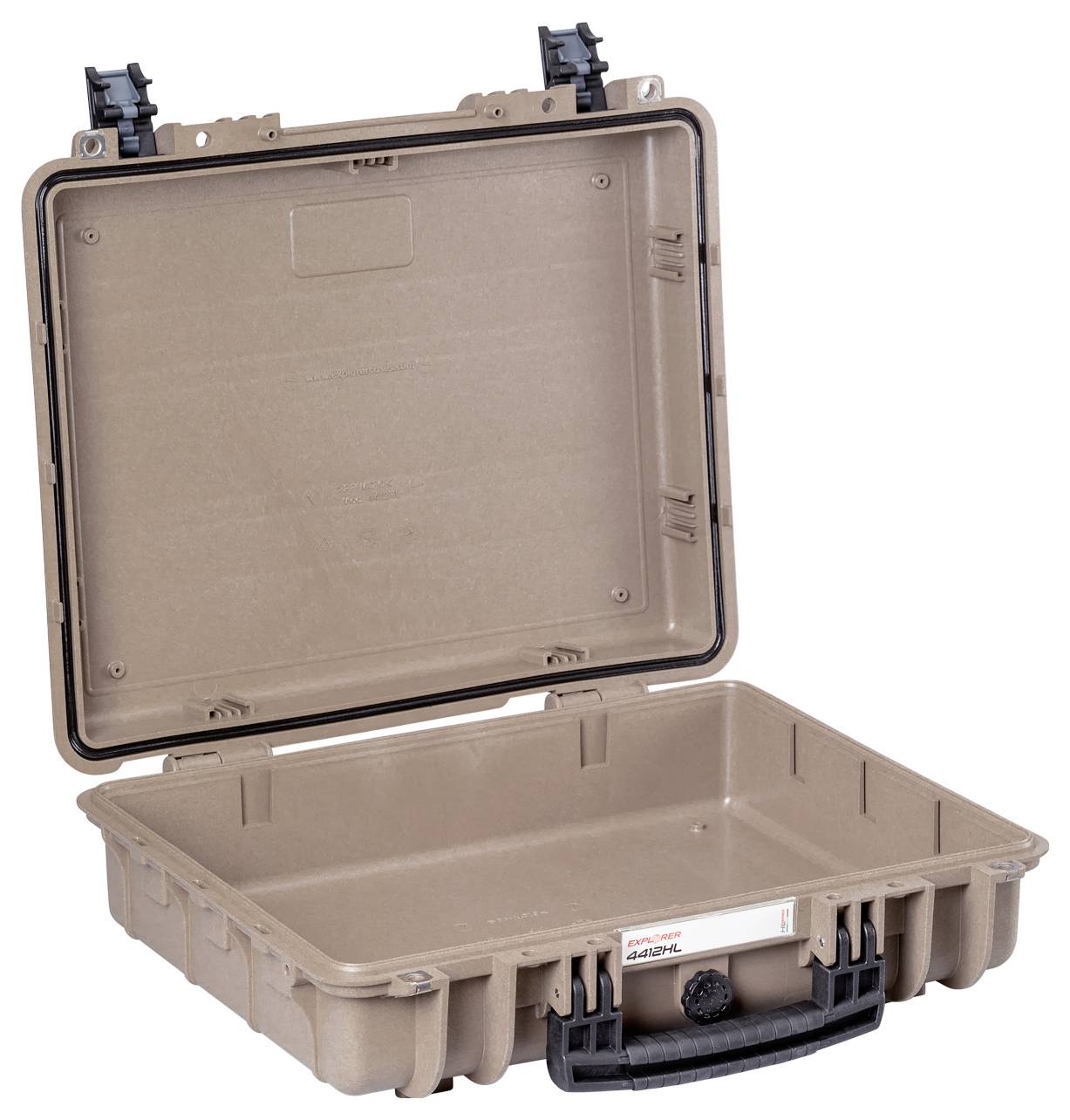 Валіза Explorer Cases для вулиці 4412HL.D E пустельний коричневий, порожній (Ш x В x Г) 45 x 35 x 13 см кремовий 4412HL.D E