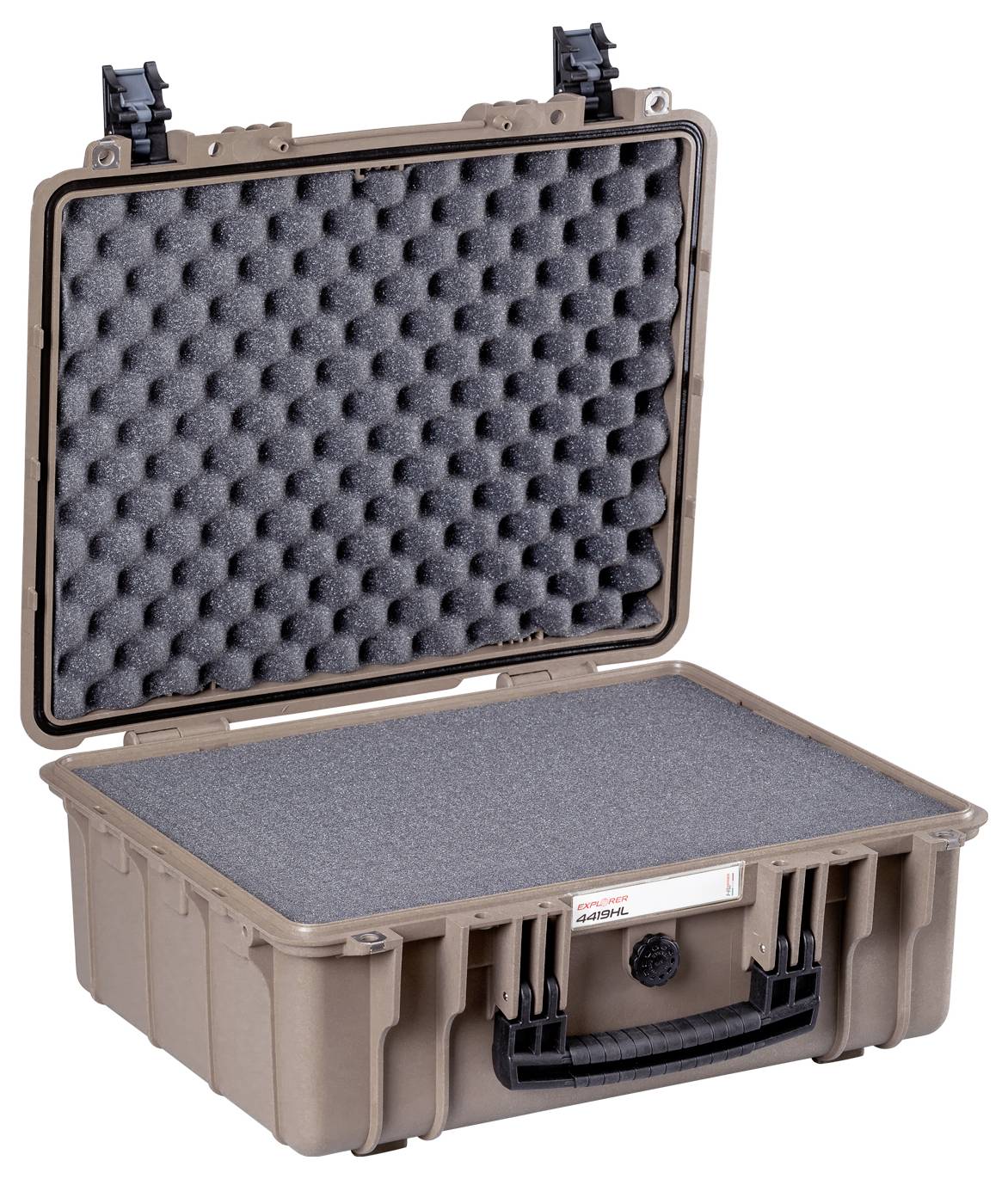 Туристична валіза Explorer Cases 4419HL.D, (Ш x В x Г) 45 x 35 x 19 см, кремова