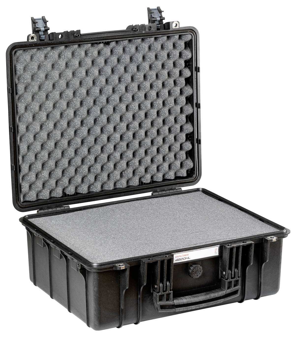 Валіза Explorer Cases 4820HL.B для походів, (Ш x В x Г) 48 x 37 x 21 см, чорна