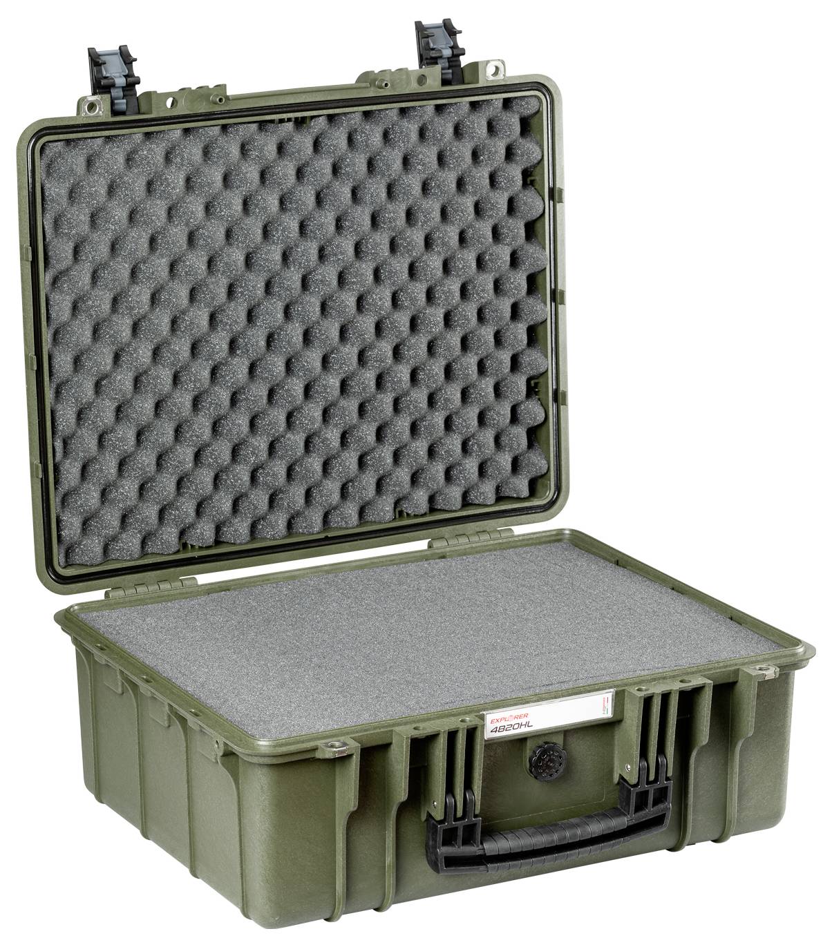 Туристична валіза Explorer Cases 4820HL.G, (Ш x В x Г) 48 x 37 x 21 см, оливково-зелена