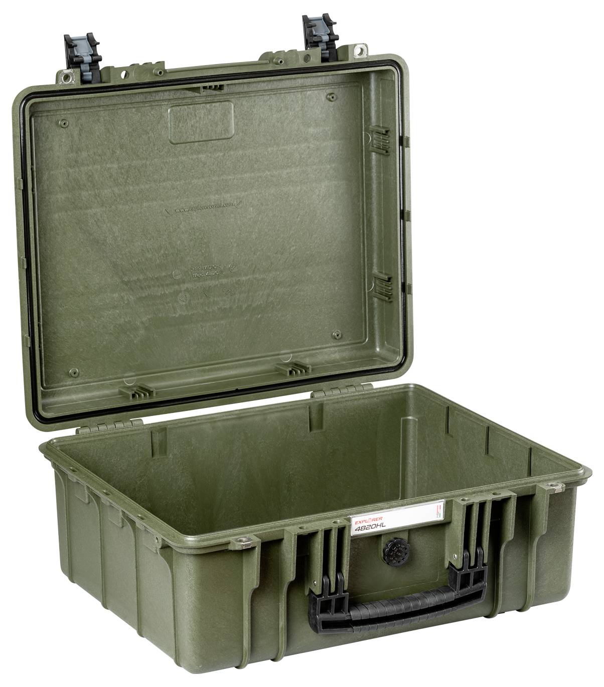 Туристична валіза Explorer Cases 4820HL.G, (Ш x В x Г) 48 x 37 x 21 см, оливково-зелена