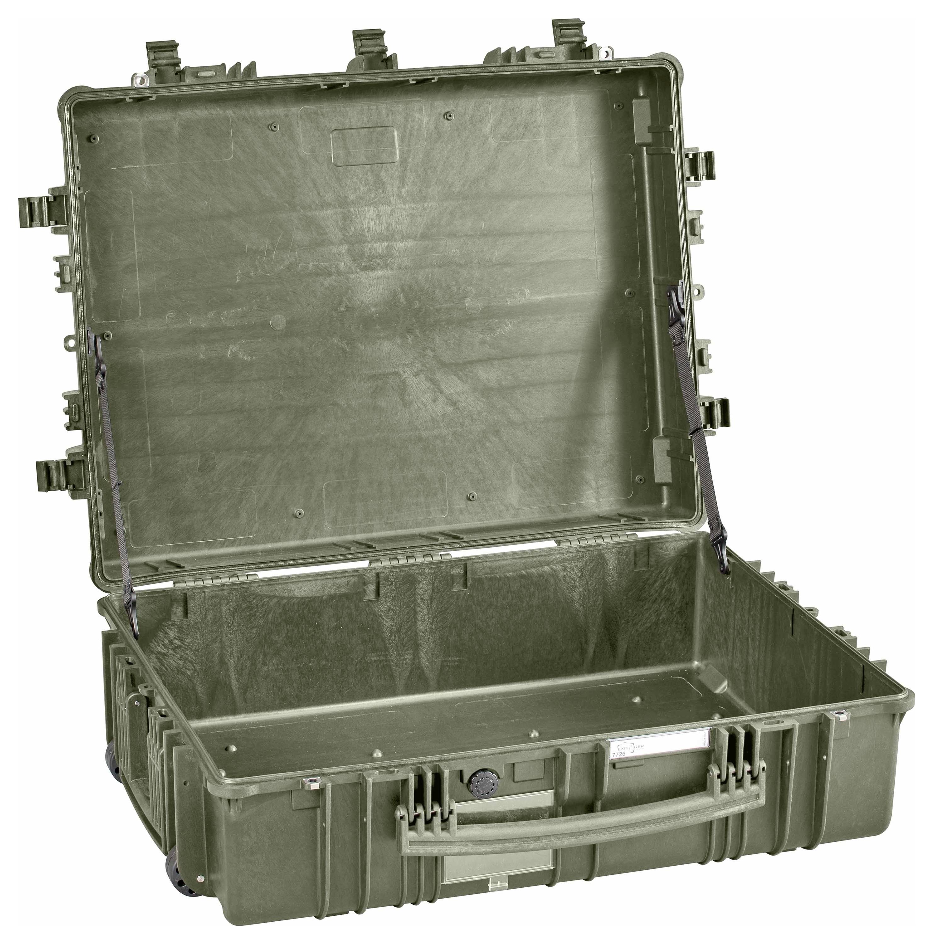 Чемодан Explorer Cases 7726.G E для путешествий, (Ш x В x Г) 77 x 58 x 27 см, оливково-зеленый