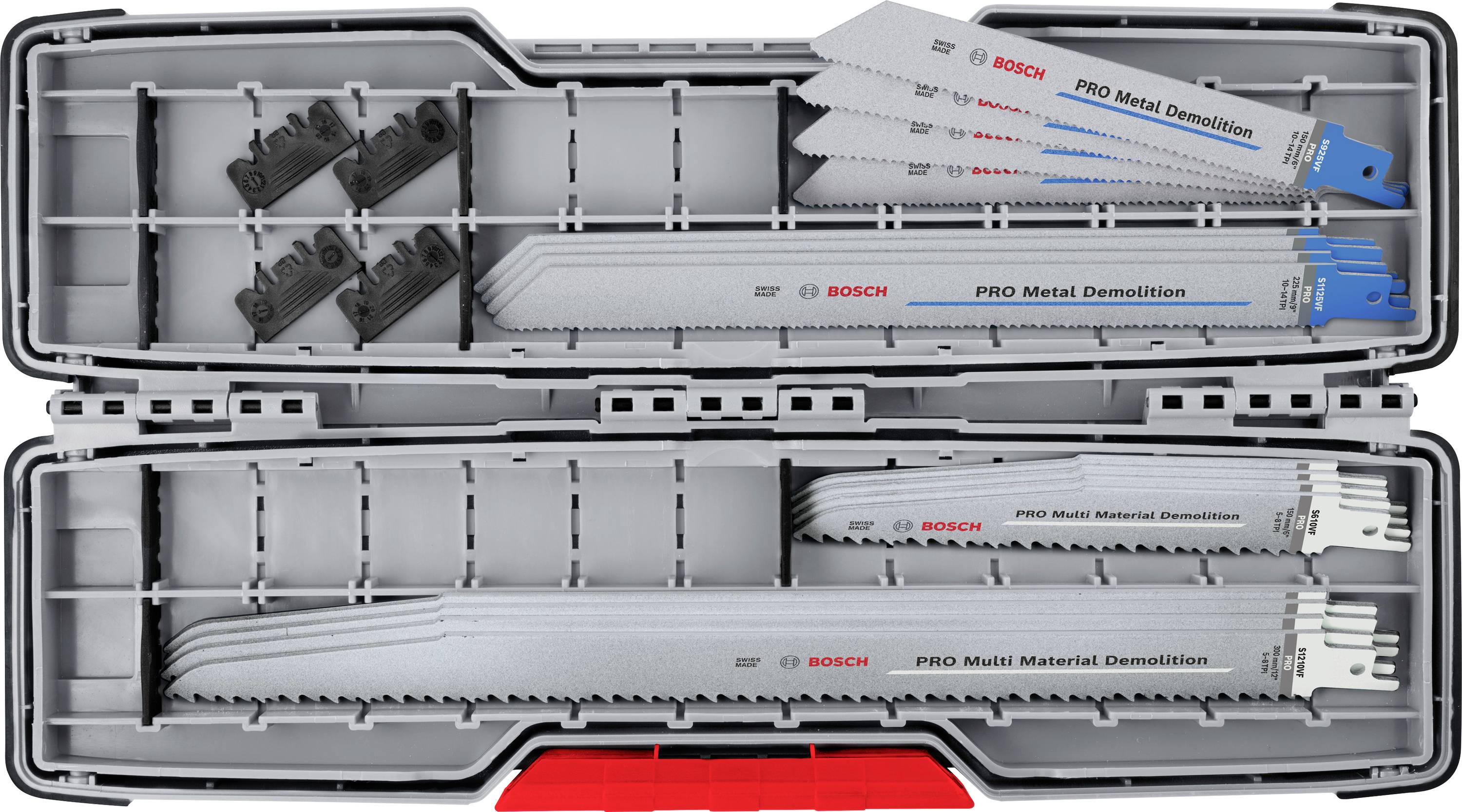 Набір лез для демонтажу PRO Tough Box, 16 предм. Аксесуари Bosch 2607011822