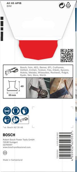 Аксесуари Bosch 2608669078 2608669078 біметалічний багатофункціональний ніж 1 шт.