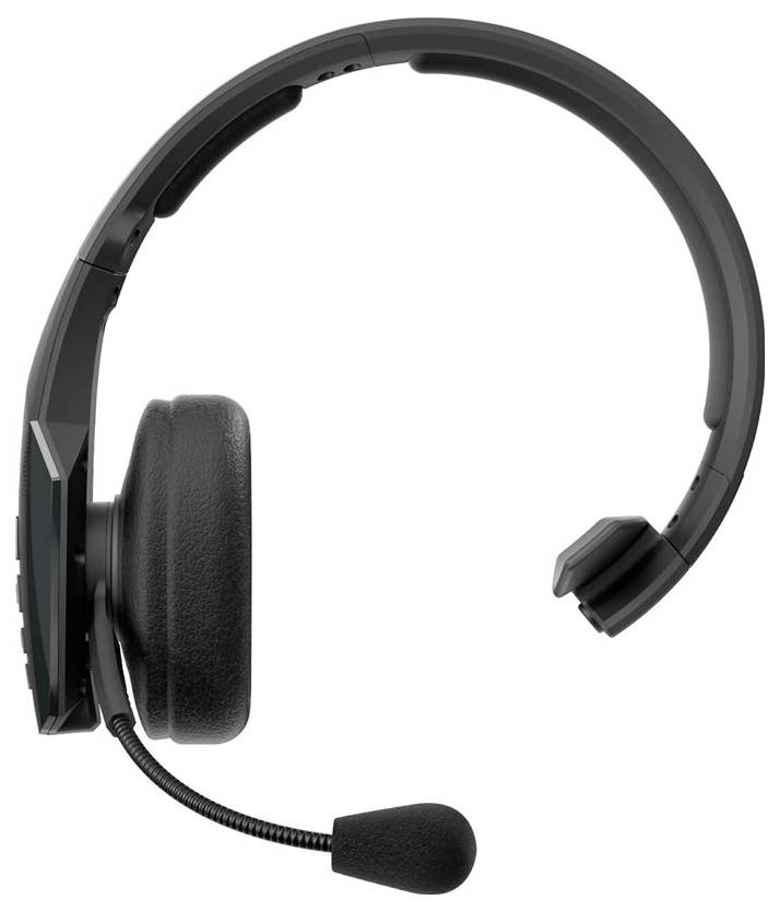 Bezprzewodowy, jednostronny zestaw słuchawkowy z mikrofonem, odpowiedni do rozmów telefonicznych lub grania. Posiada duże, wyściełane nauszniki.