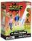 Zestaw zabawkowy 'Stomp Rocket Jr. Glow Rocket' przedstawia dwoje bawiących się dzieci i rakietę. Zawiera 4 rakiety z pianki, świecące w ciemności. Odpowiedni dla dzieci od 3 roku życia.