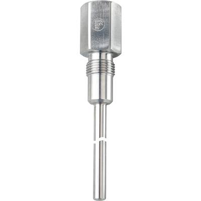 Metalowy cylinder o błyszczącej powierzchni, ustawiony pionowo, prawdopodobnie stanowiący część narzędzia lub maszyny.