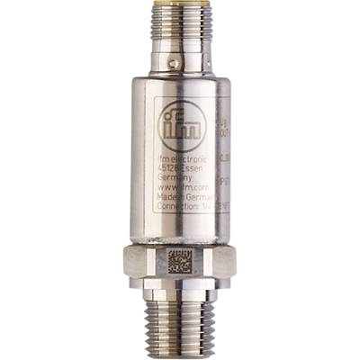 Zawór z napisem 'ifm electronic, 45128 Essen, Niemcy, www.ifm.com, Wyprodukowano w Niemczech, Przyłącze: 1/4 - 18 NPT'