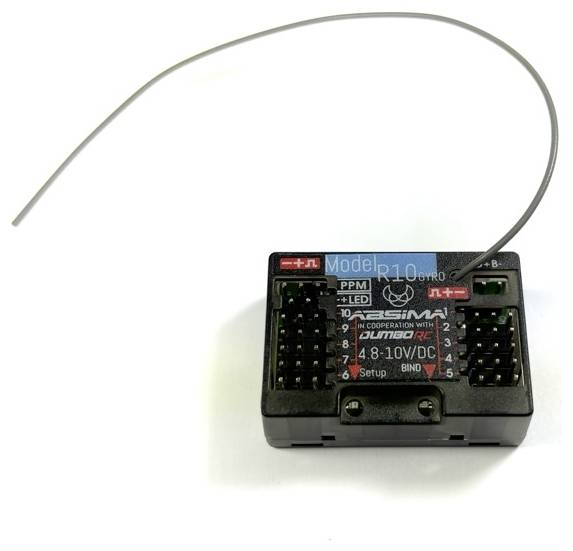 Absima R10GYRO 2,4 ГГц 10-канальний приймач