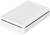 Biała zewnętrzna dysk twardy o gładkich krawędziach i minimalistycznym designie. Idealny do przechowywania i kopii zapasowych danych.