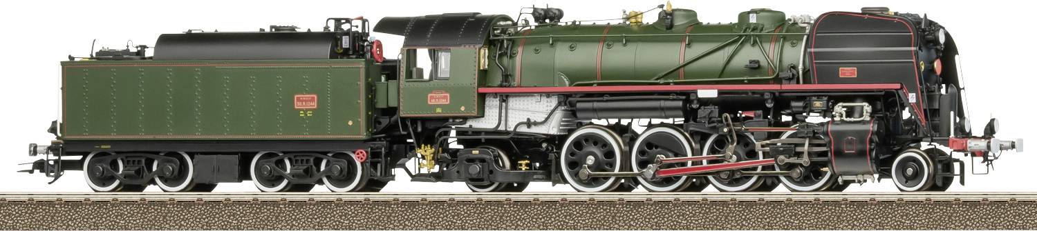 Паровоз H0 TRIX H0 25141, Цифровий звук постійного струму, Довжина над буферами: 279 мм, Епоха: VI