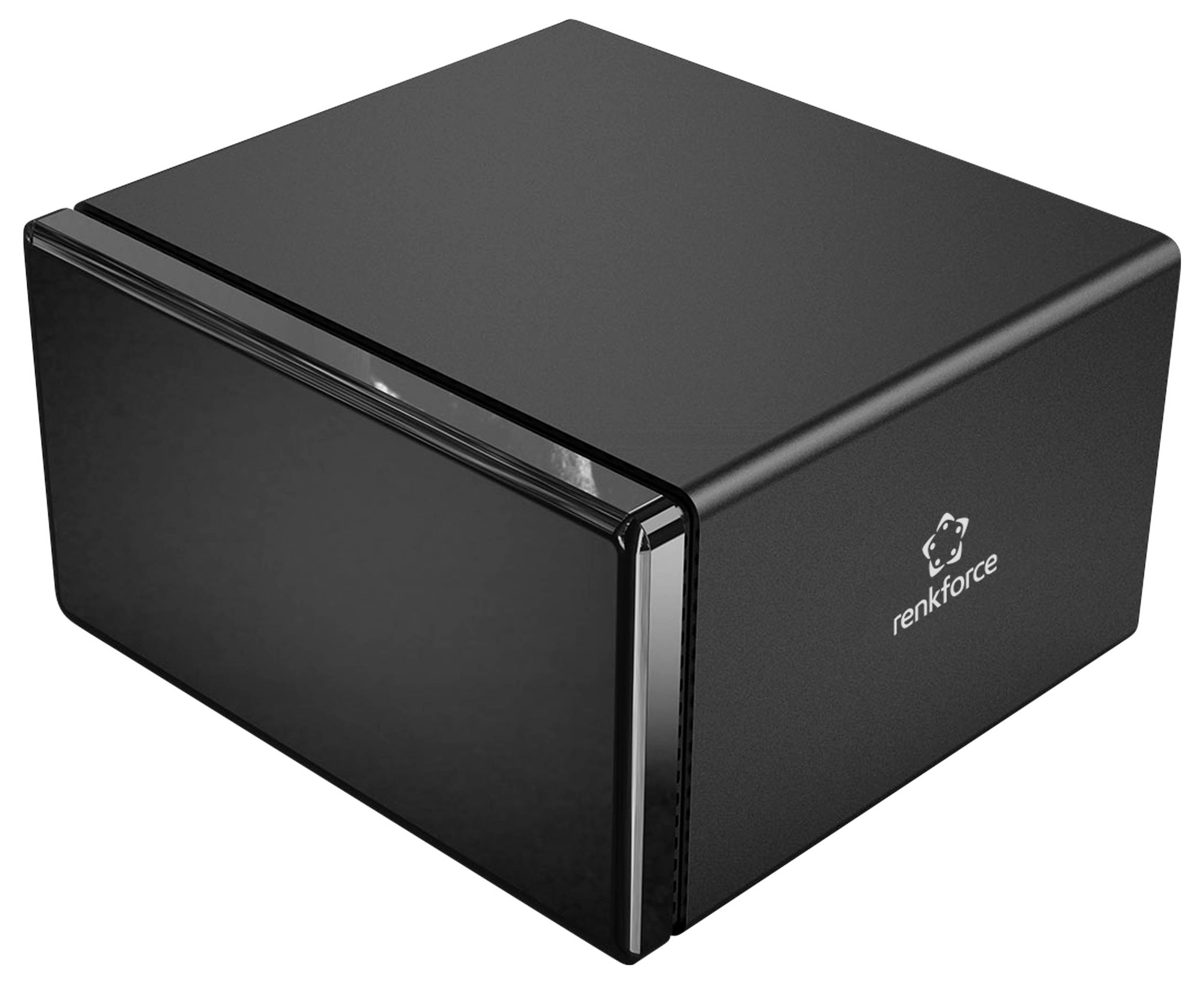 Корпус для жорсткого диска Renkforce RF-6647854 3,5 дюйма (8,9 см), 8 відсіків, USB 3.0